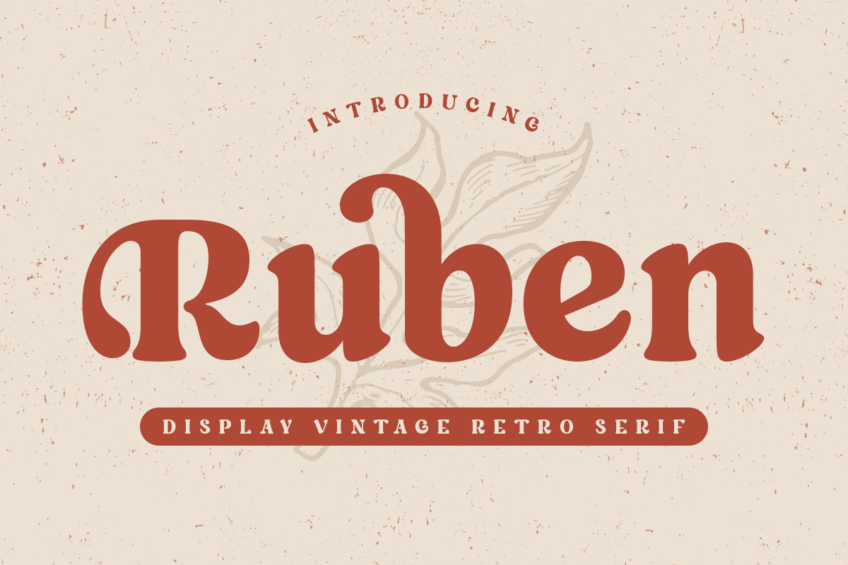 Ruben - Display Vintage Retro Serif 1.png