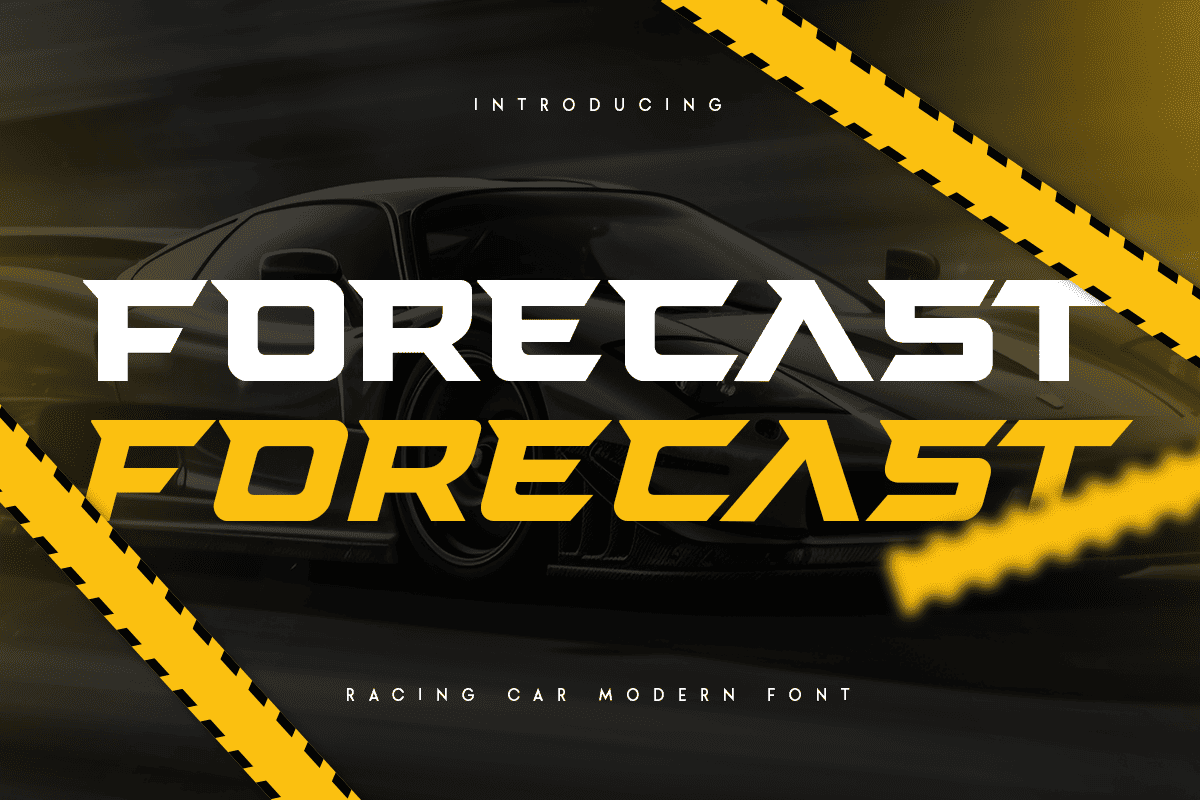 FORECAST - Racing Car Modern Font 1.png