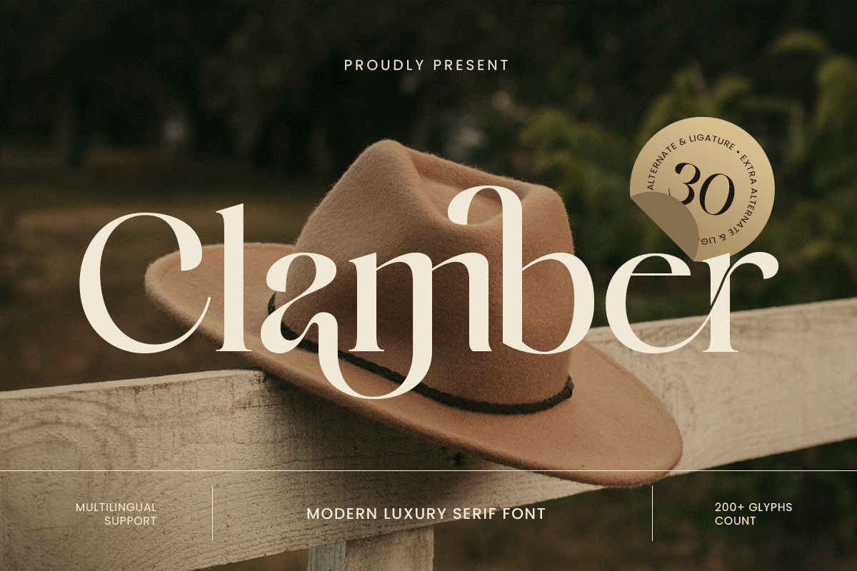 Clamber - Modern Luxury Serif Font 1.png