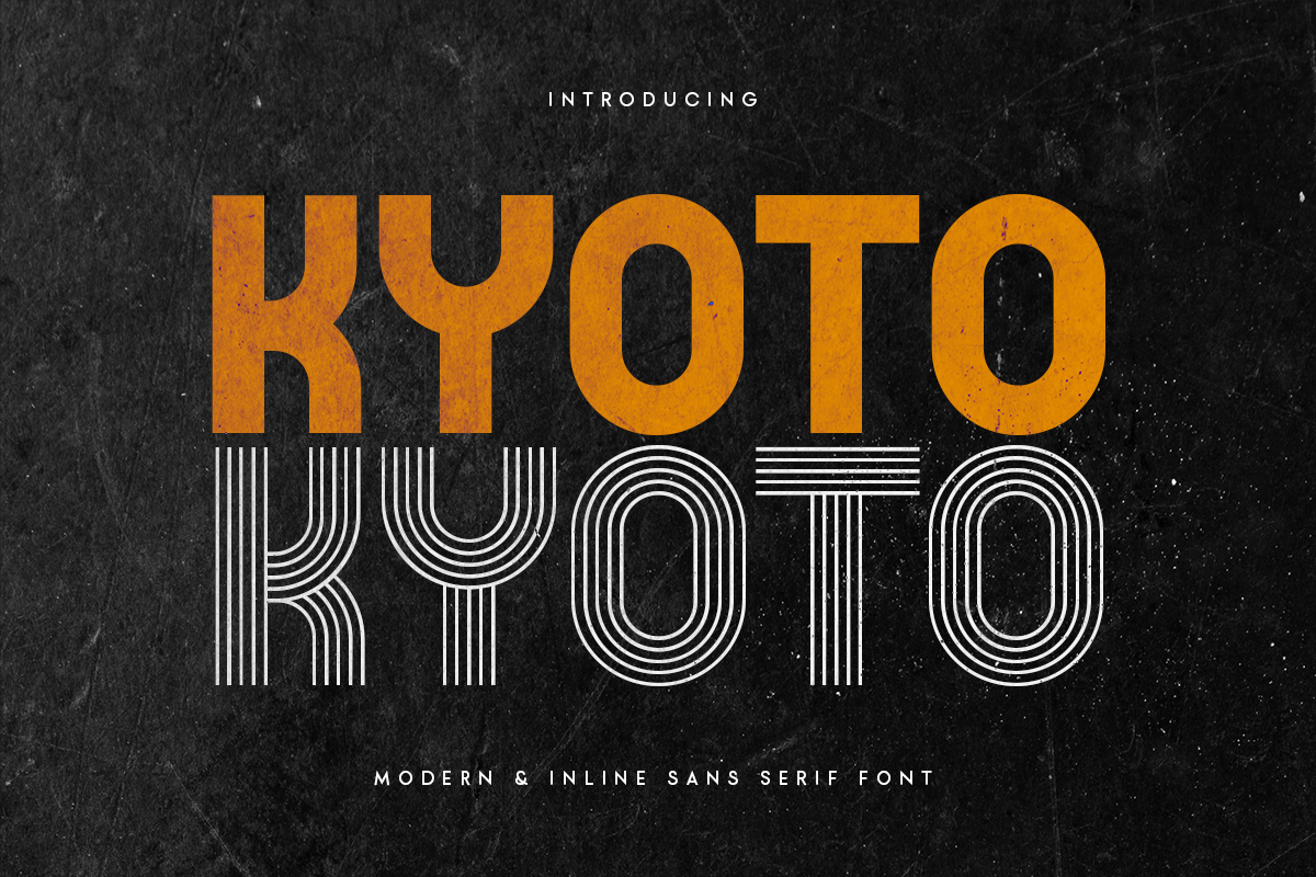 Kyoto - Modern & Inline Sans Serif Font 1.png