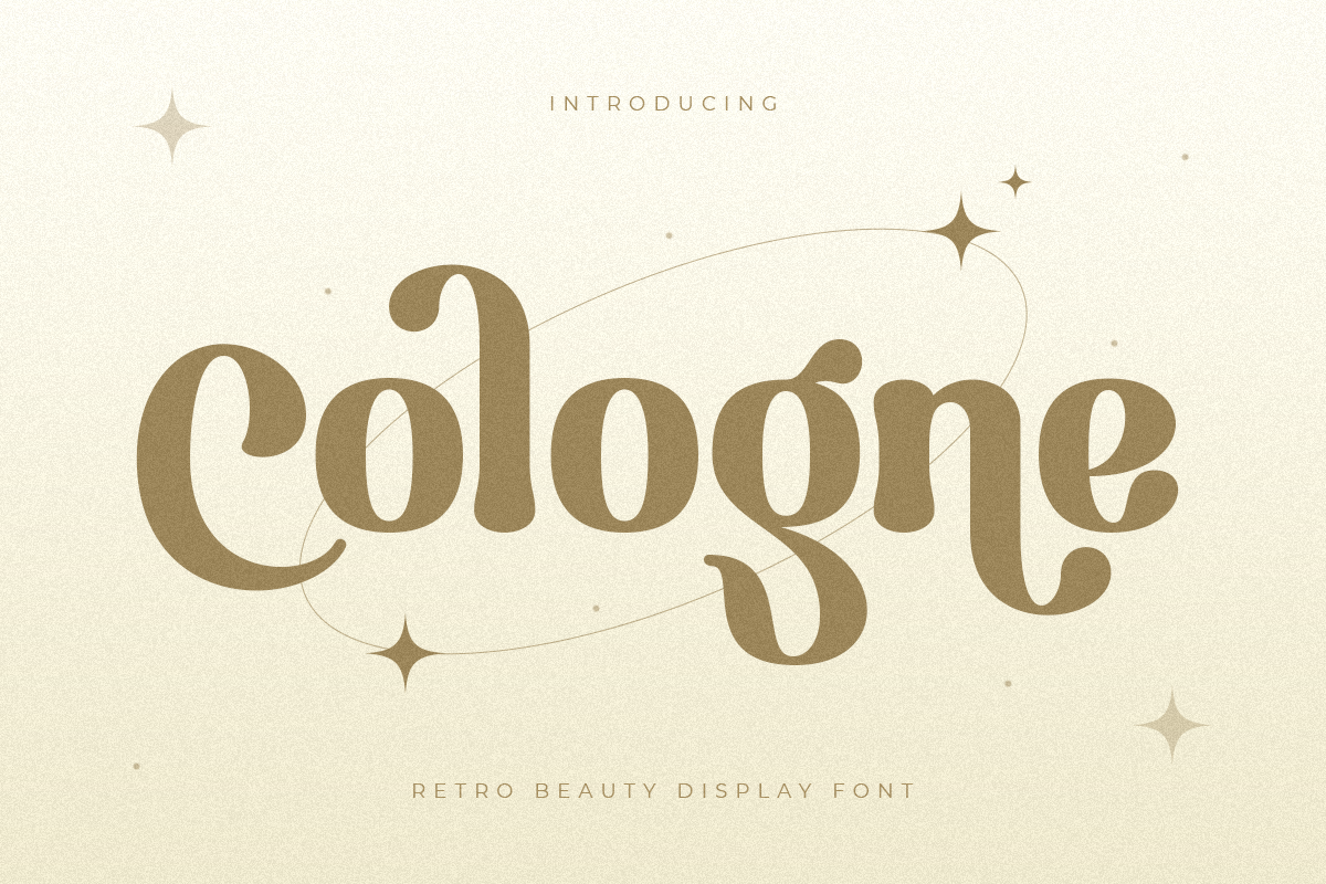 Cologne - Retro Beauty Display Font 1.png