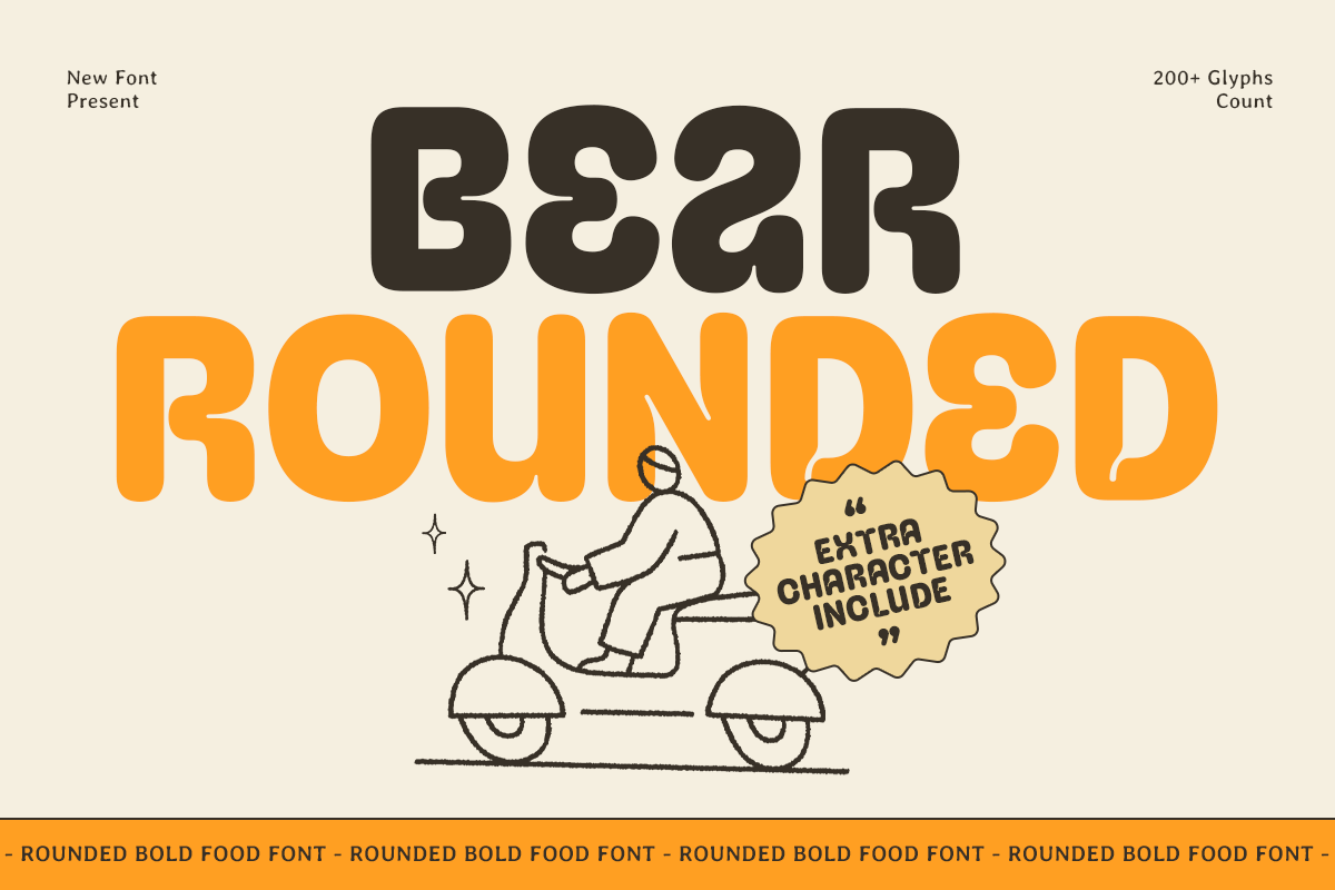 Bear rounded - rounded bold food font 1.png