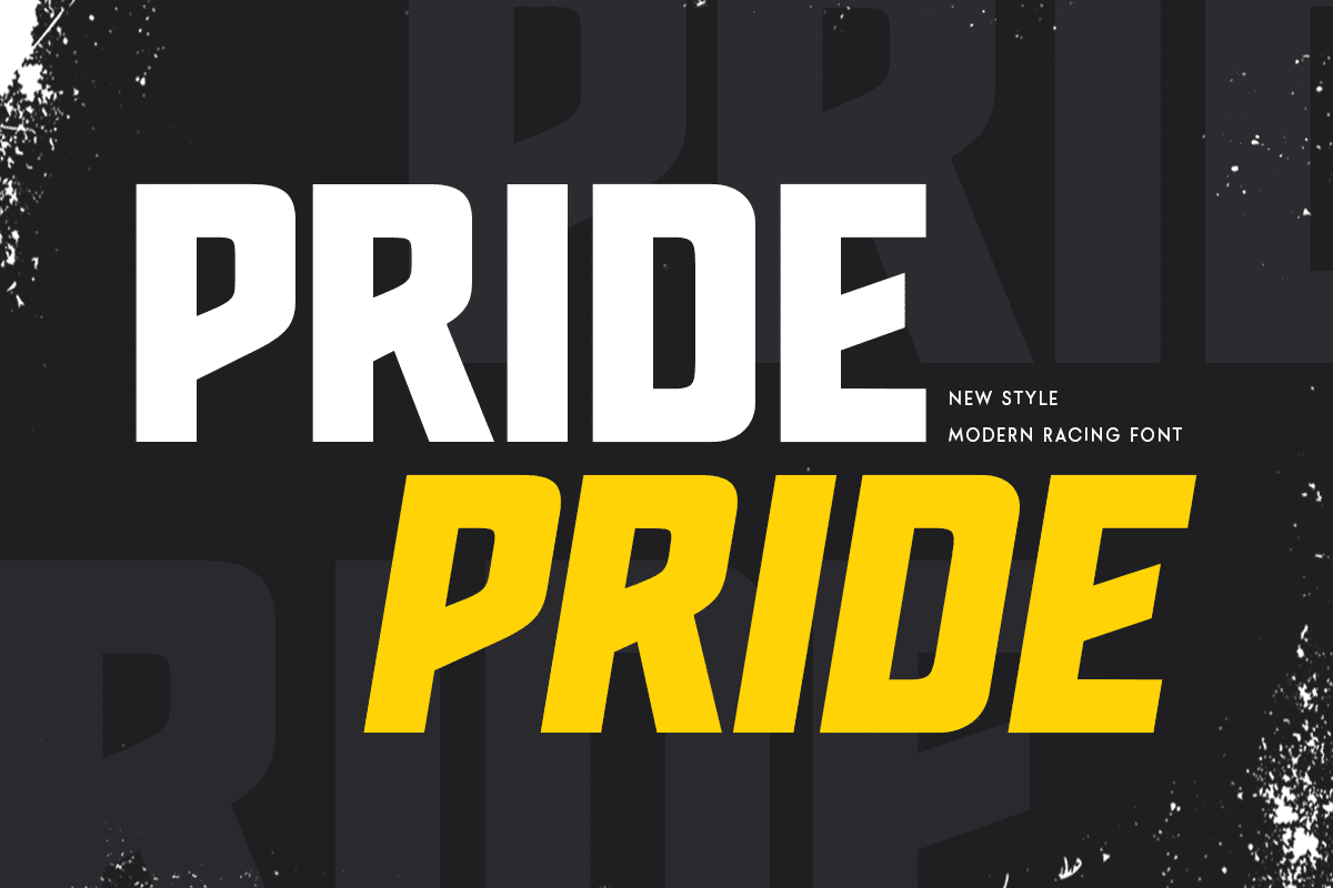 Pride - Minimalist Racing Sport Font 1.png