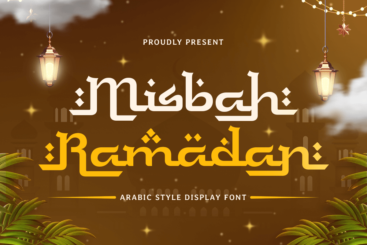Misbah Ramadan - Arabic Style Display Font 0.png