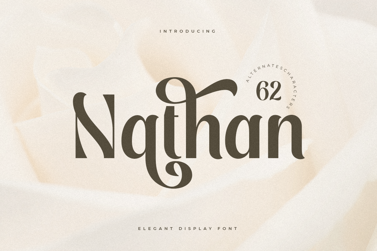 Nathan - Elegant Display Font 1.png