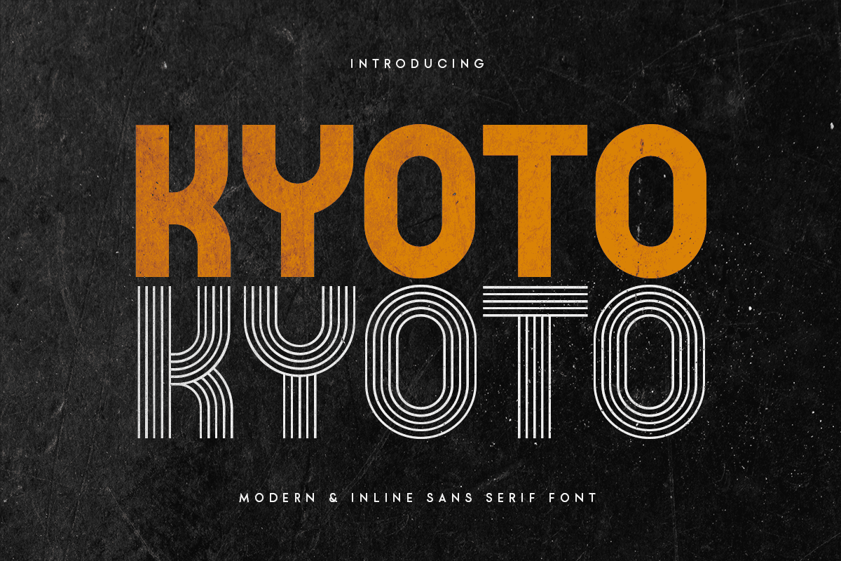 Kyoto - Modern & Inline Sans Serif Font 1.png