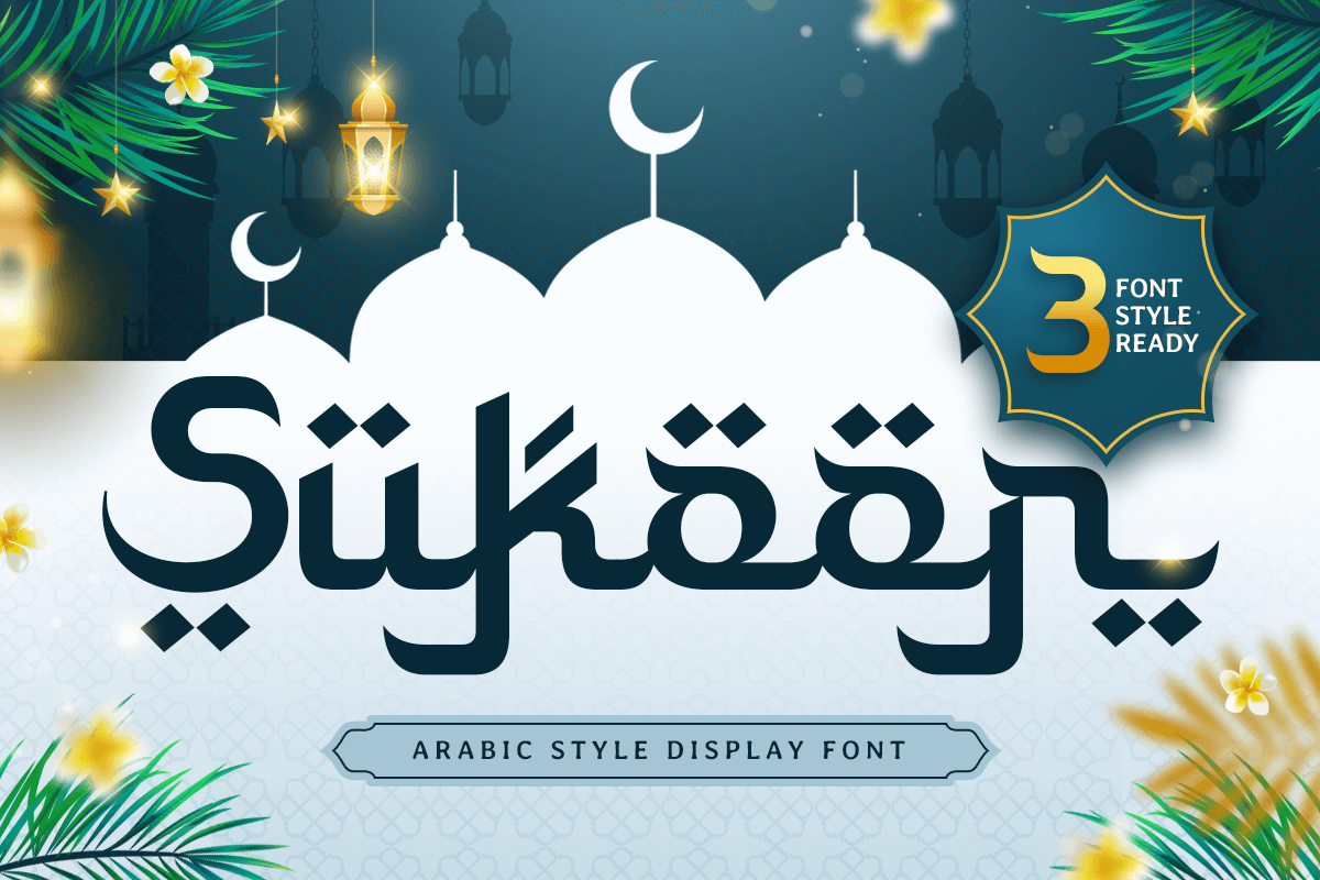 Sukoon - Arabic Style Display Font 0.png
