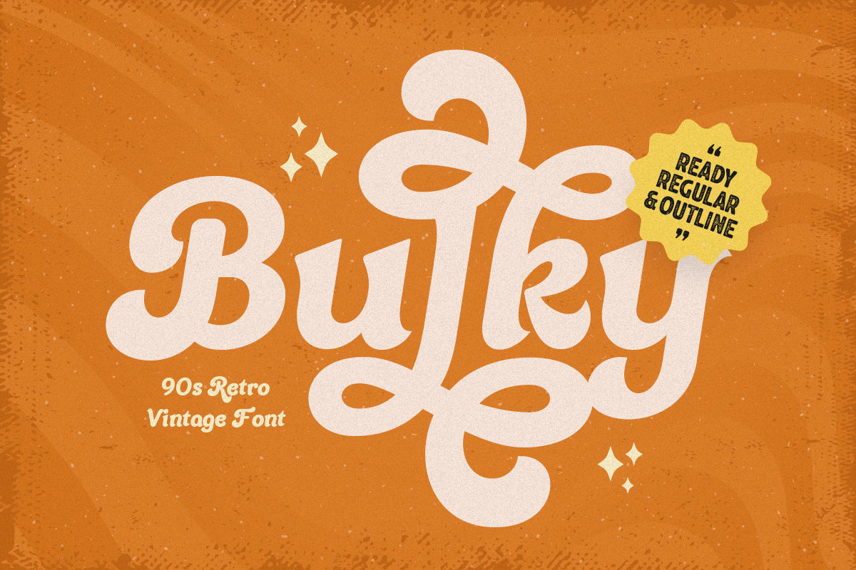 Bulky - Retro Vintage Font 1.png