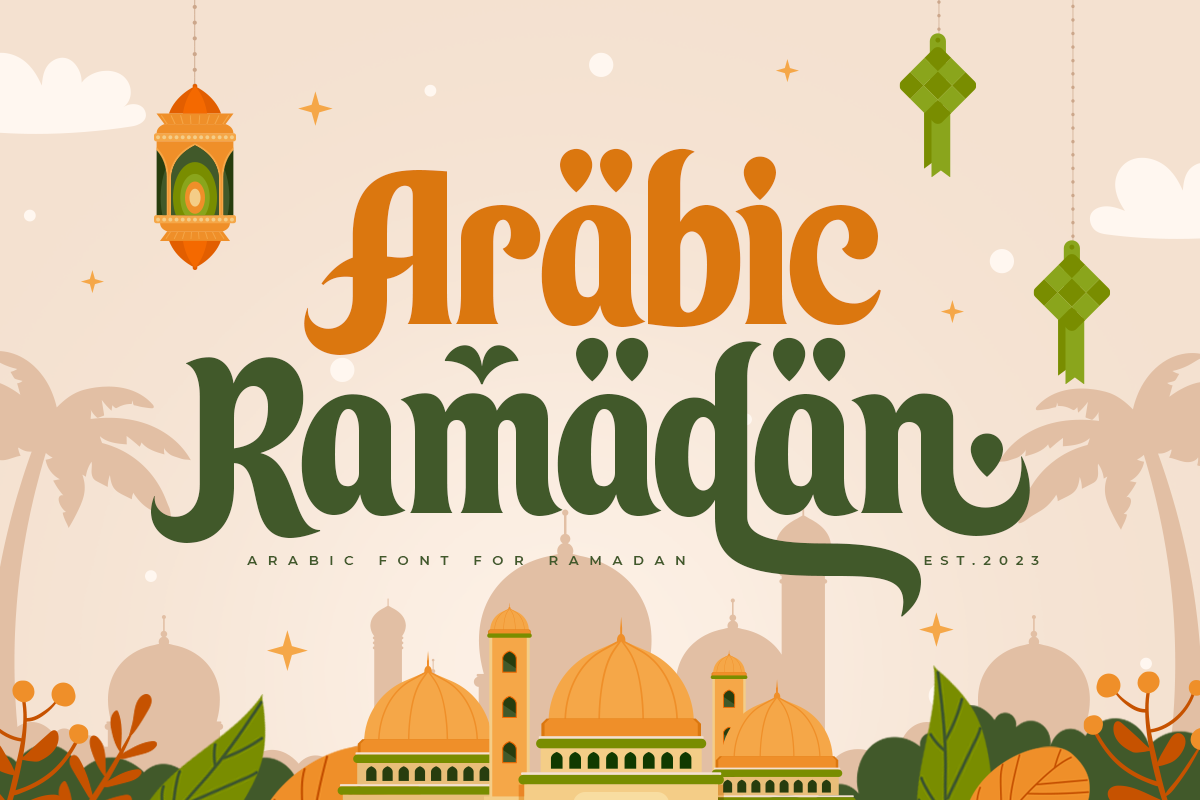 Arabic Ramadan - Arabic Font For Ramadan 1.png