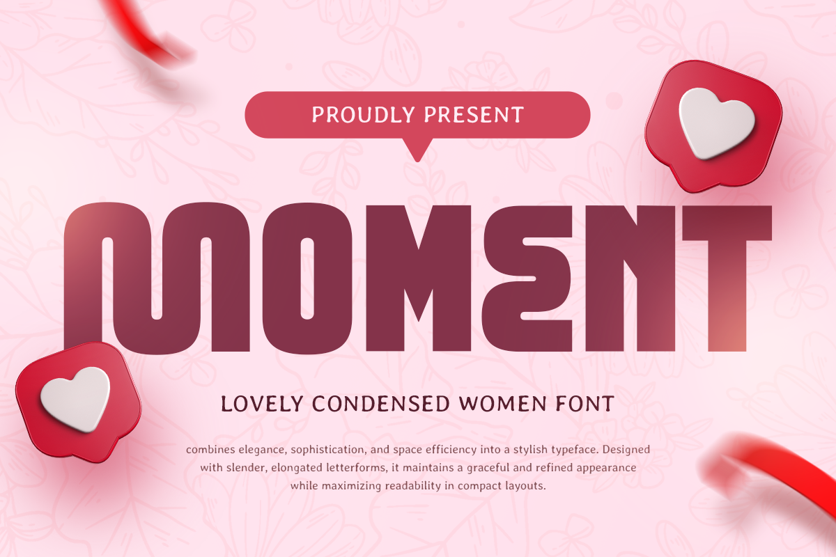 Moment - Lovely Condensed Women Font 1.png