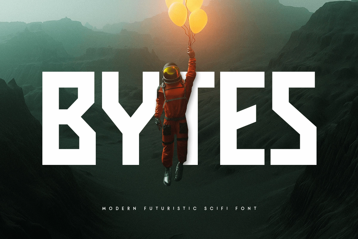 BYTES - Modern Futuristic Scifi Font.webp