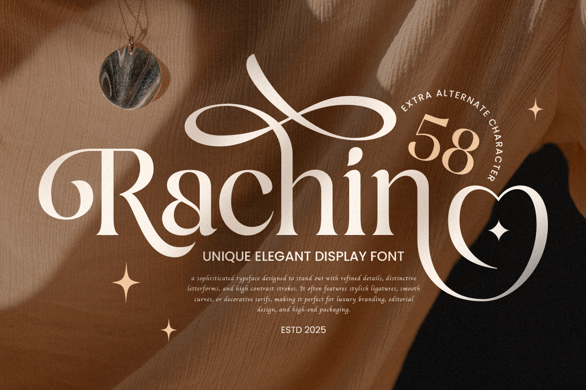 Rachin - Unique Elegant Display Font 1.png