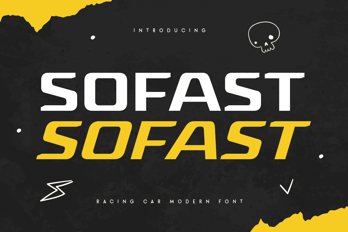 SOFAST - Racing Car Modern Font 1.png