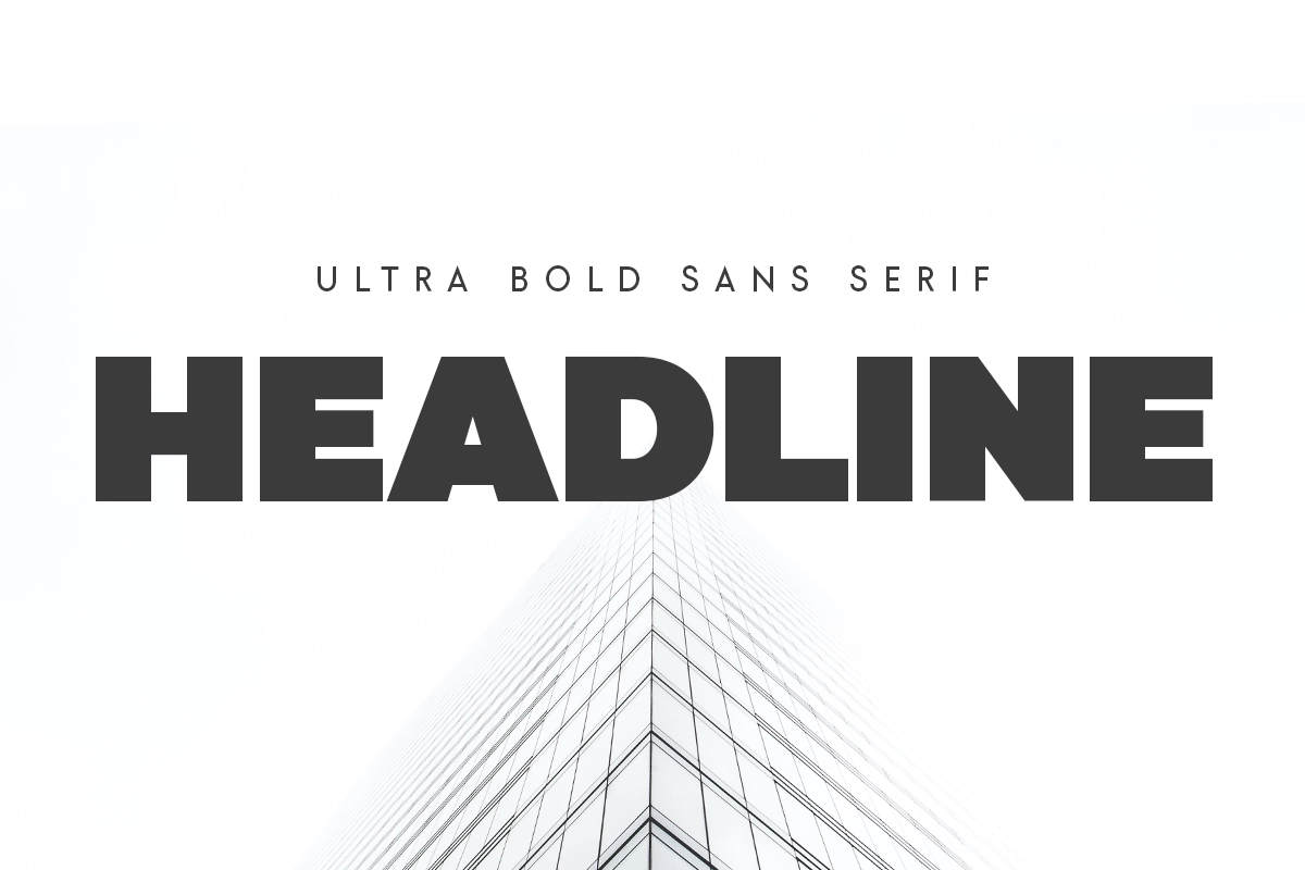 HEADLINE - Ultra Bold Sans Serif.webp
