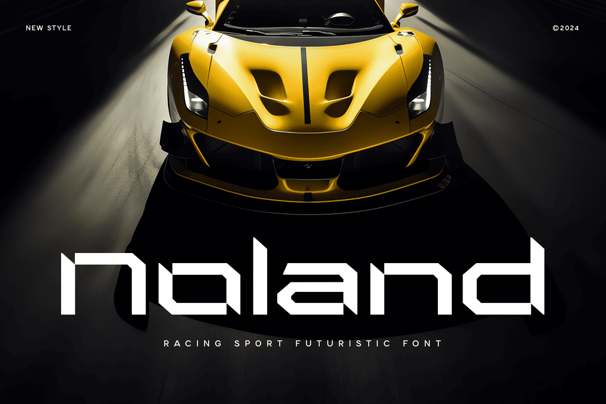 Noland - Sport Futuristic Font 1.png