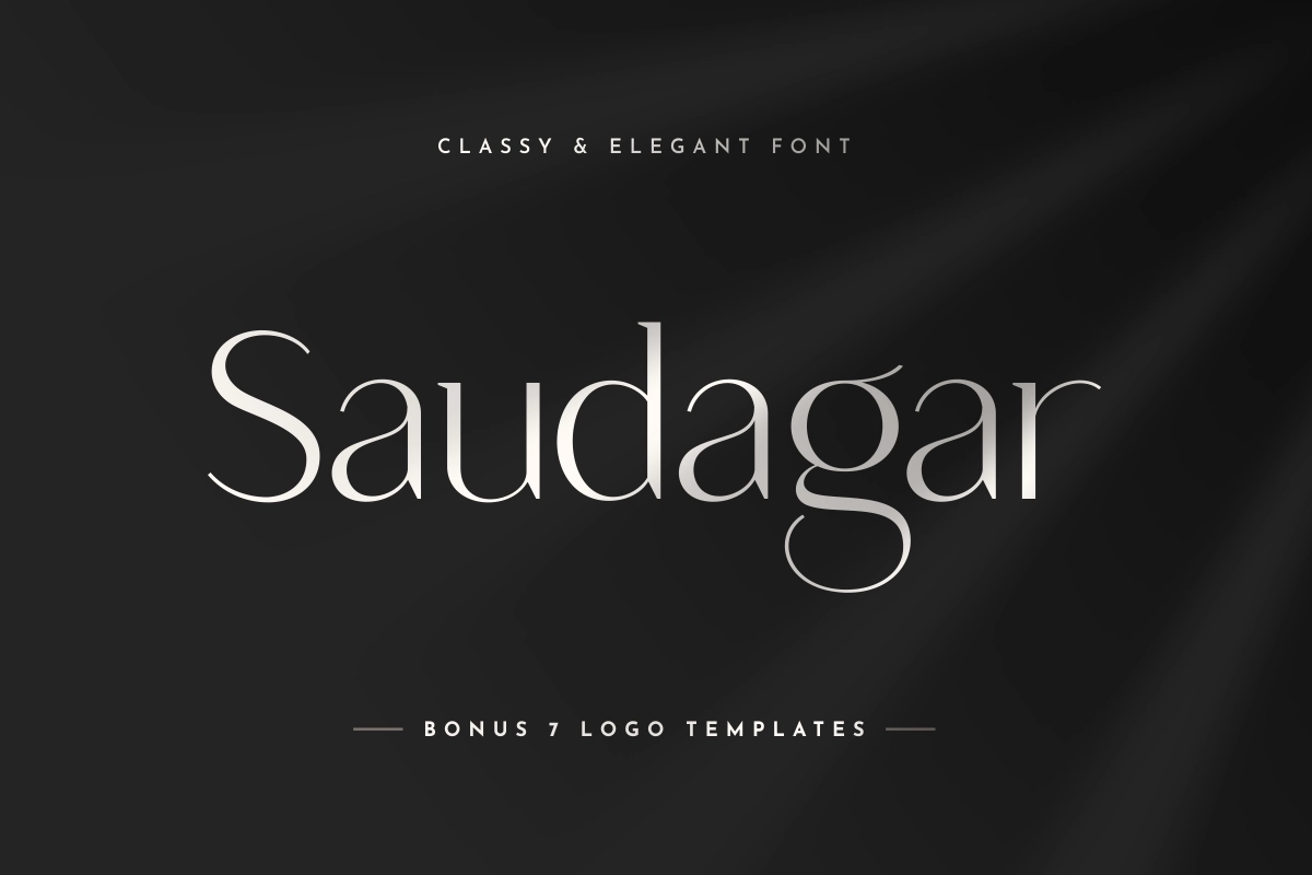 Saudagar - Elegant Font.webp